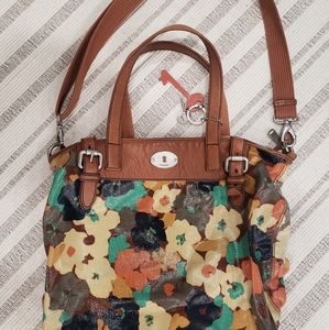 Crossbody fossil bag